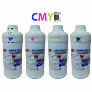 Сублімаційні чорнила INKOPRINT Premium. Комплект CMYK, 4 л